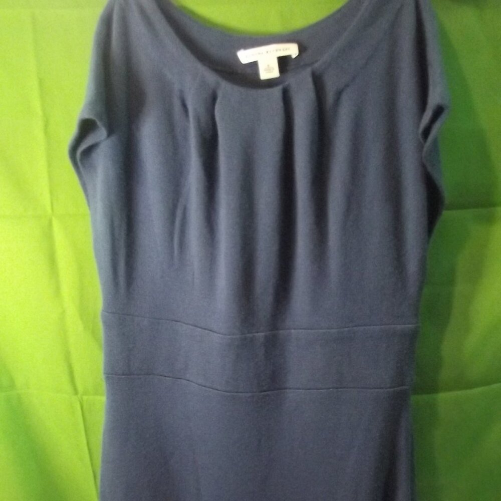 BANANA REPUBLIC SLEEVELESS DRESS SIZE 6 BLUE